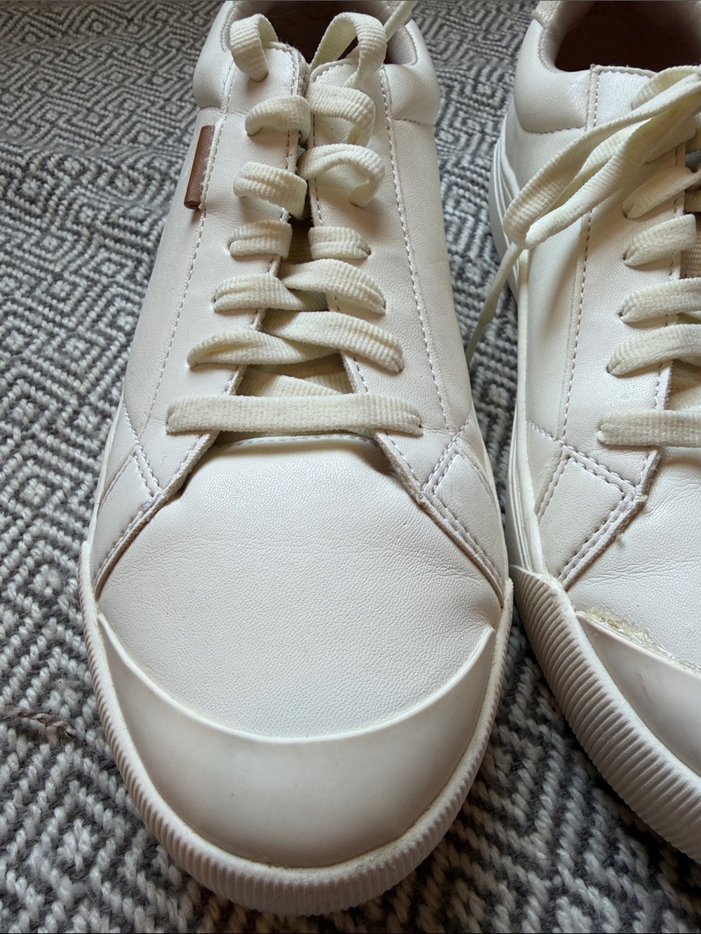 Dr Scholl’s Time off white Low-Top Leather Sneakers - Picture 5 of 15